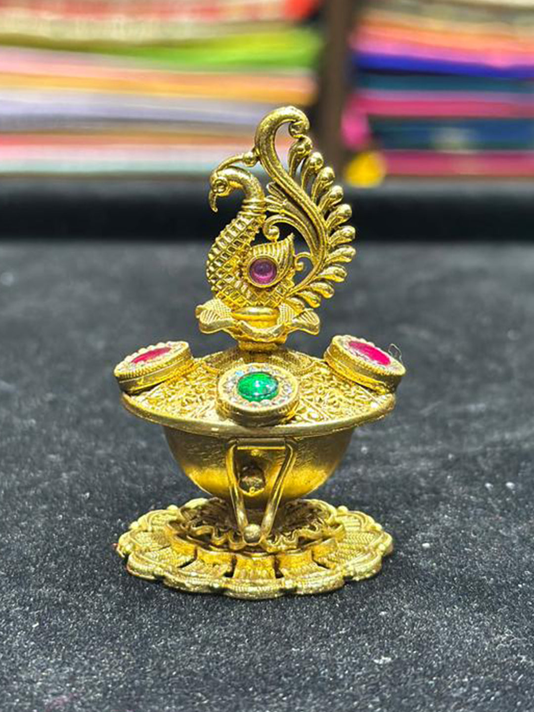 Royal Peacock Kumkum Kankavati
