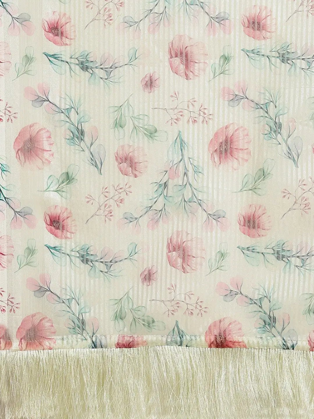 Exclusive Stylish Poly Chiffon Floral Digital Print Saree