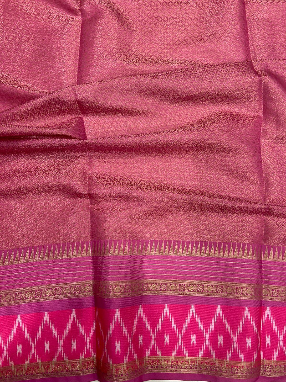 Kota Doriya Ikkat Printed Saree