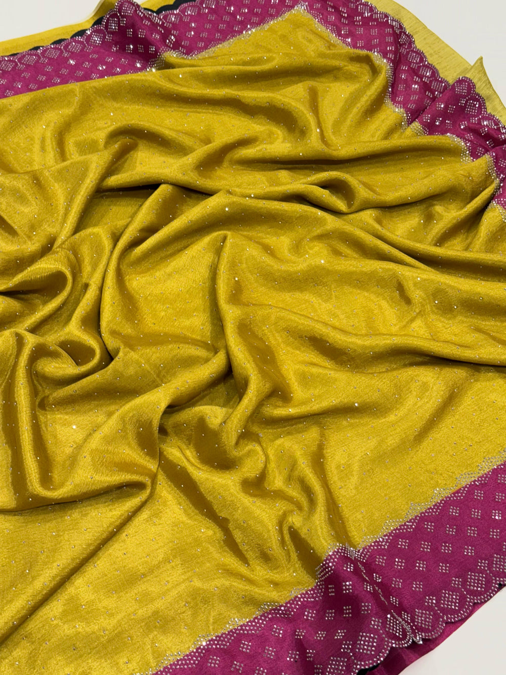 Vibrant Banarasi Kalamkari Printed Saree
