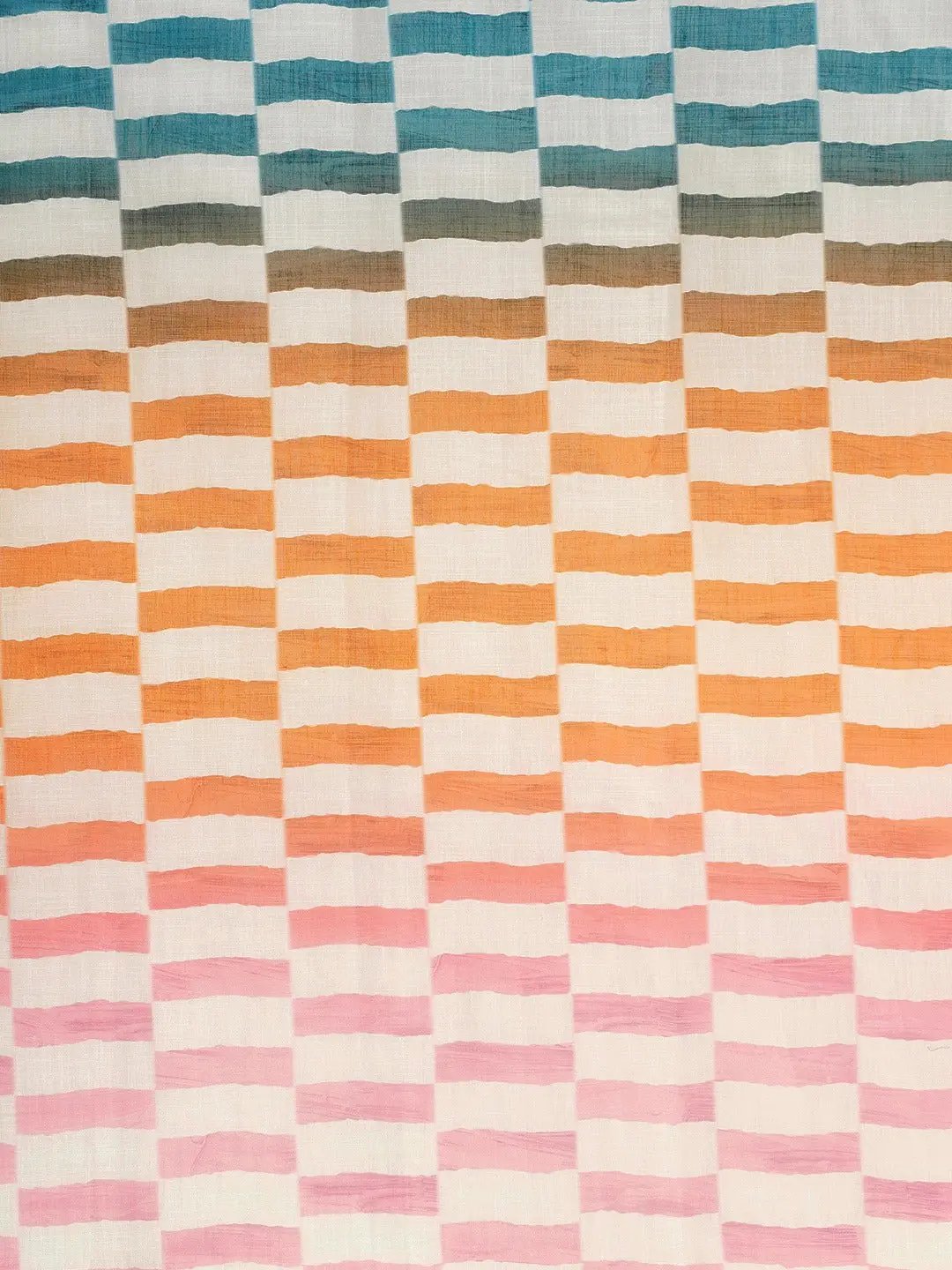 Beautiful Linen Floral Print Party Wear Saree Collection