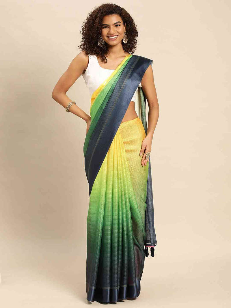 Ombre Soft Kota Doriya Party Wear Saree