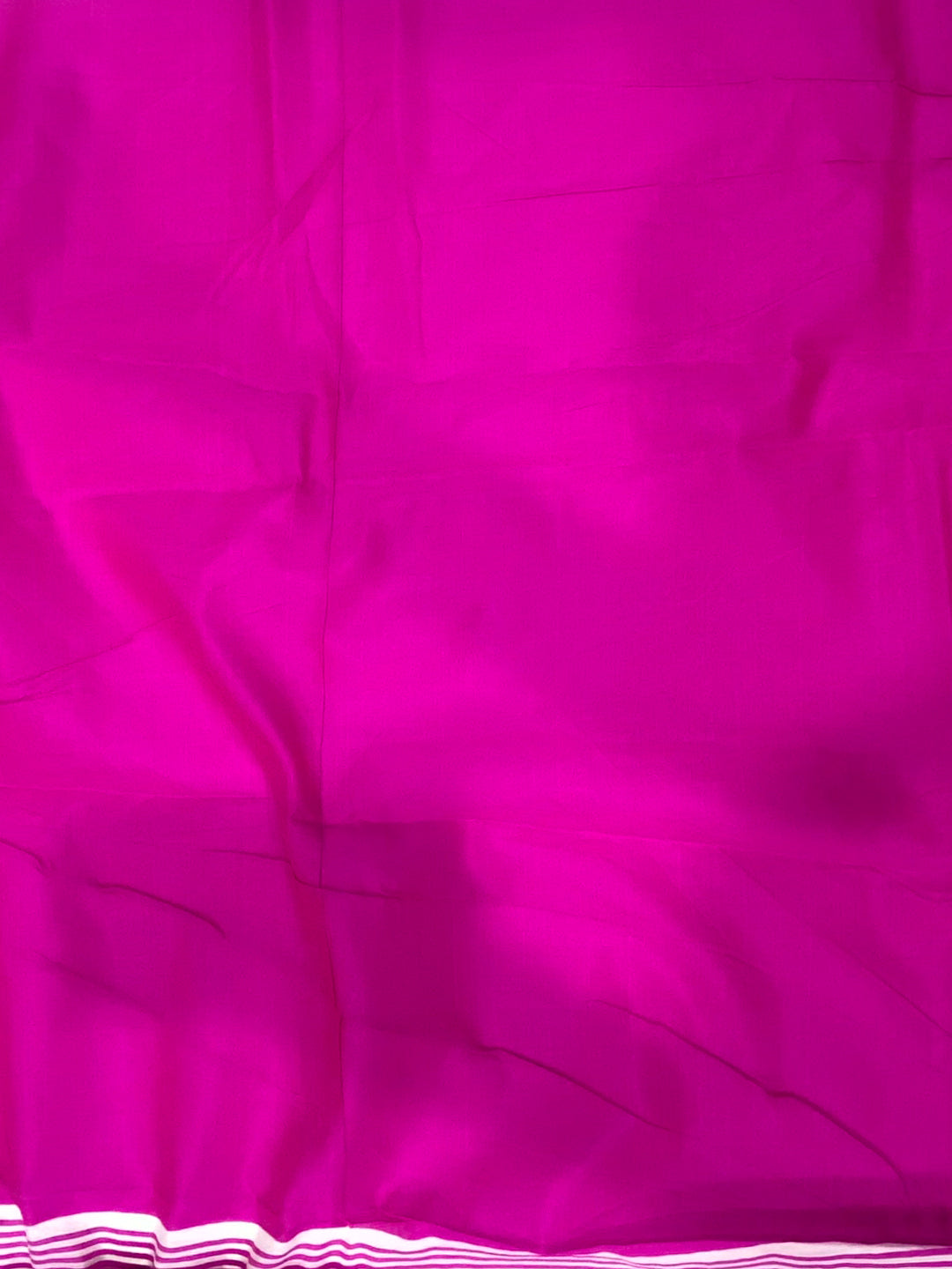 Radiant Pink Dhakai Jamdani Cotton Silk Saree