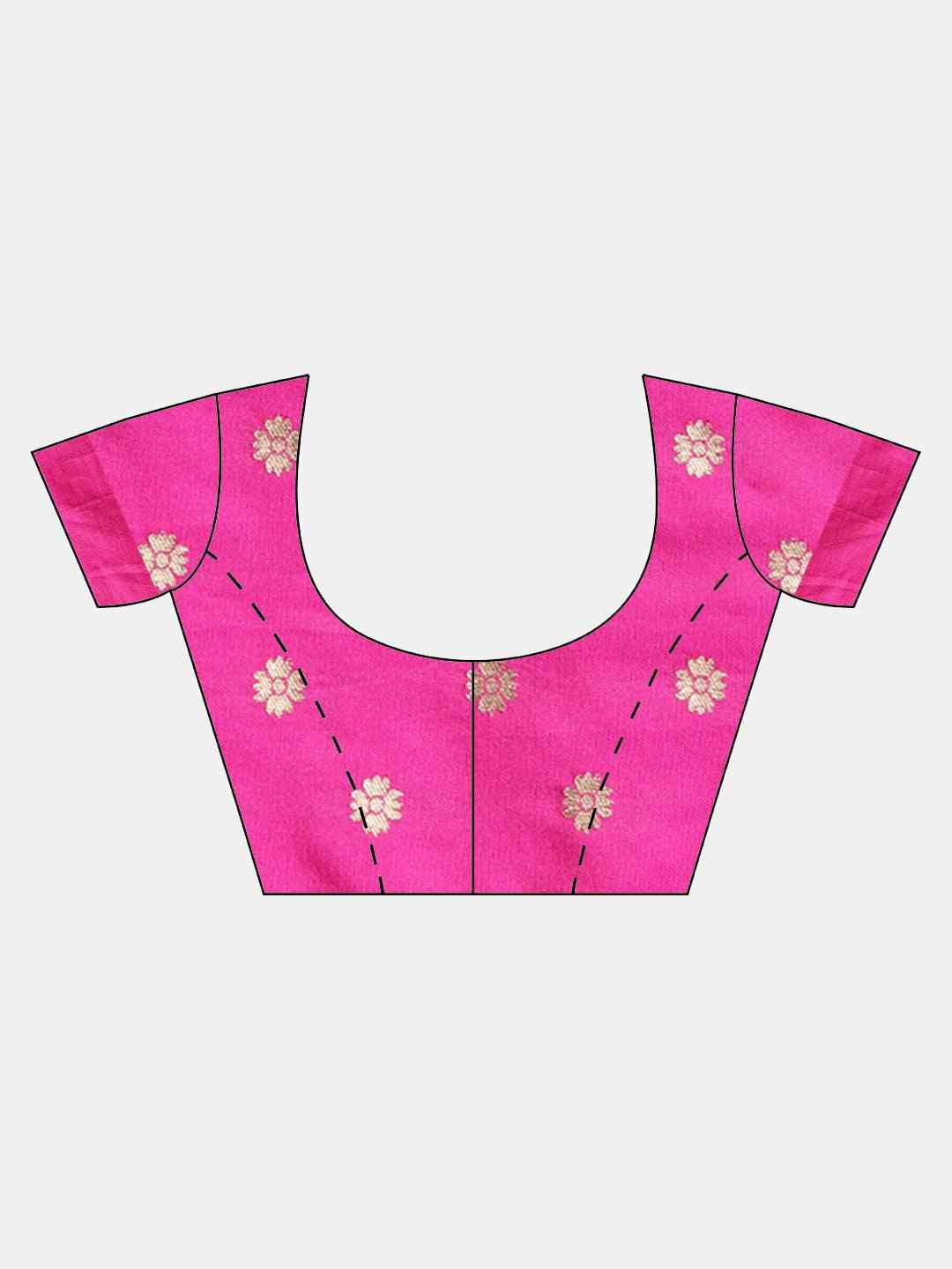 Kanjivaram Bottle Green Silk Saree