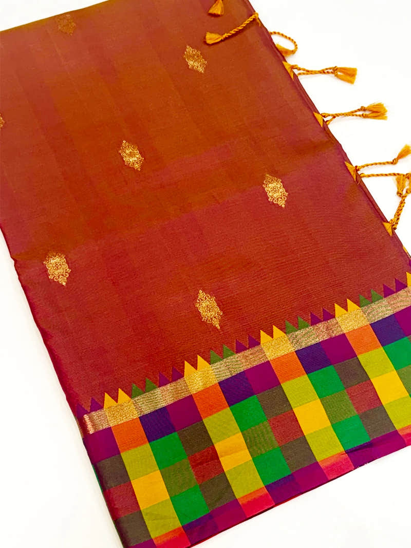 Artisan Paalum Pazhamum Rich Pallu Silk Saree