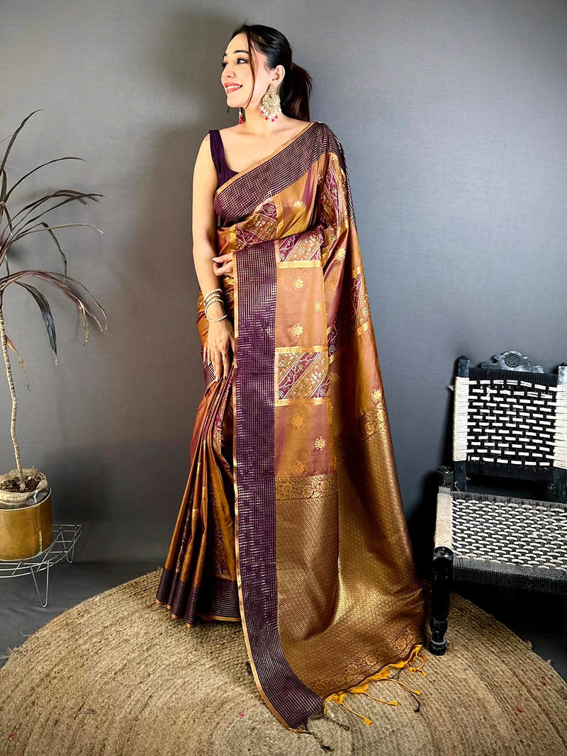 Soft Silk Pochampally Weaving Saree Collection