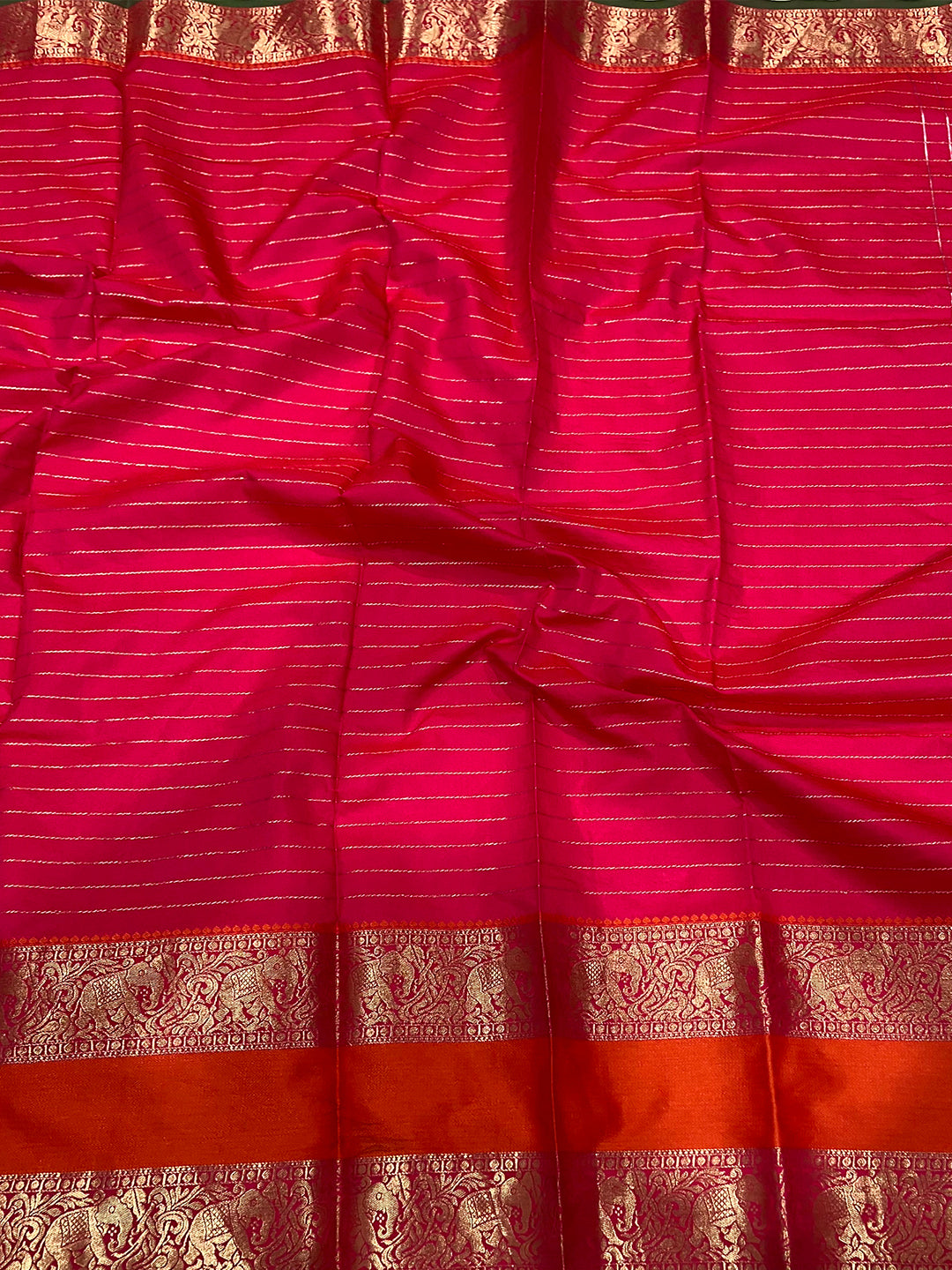 Soft Silk Woven Design Zari Kanchi Blend Banarasi Saree