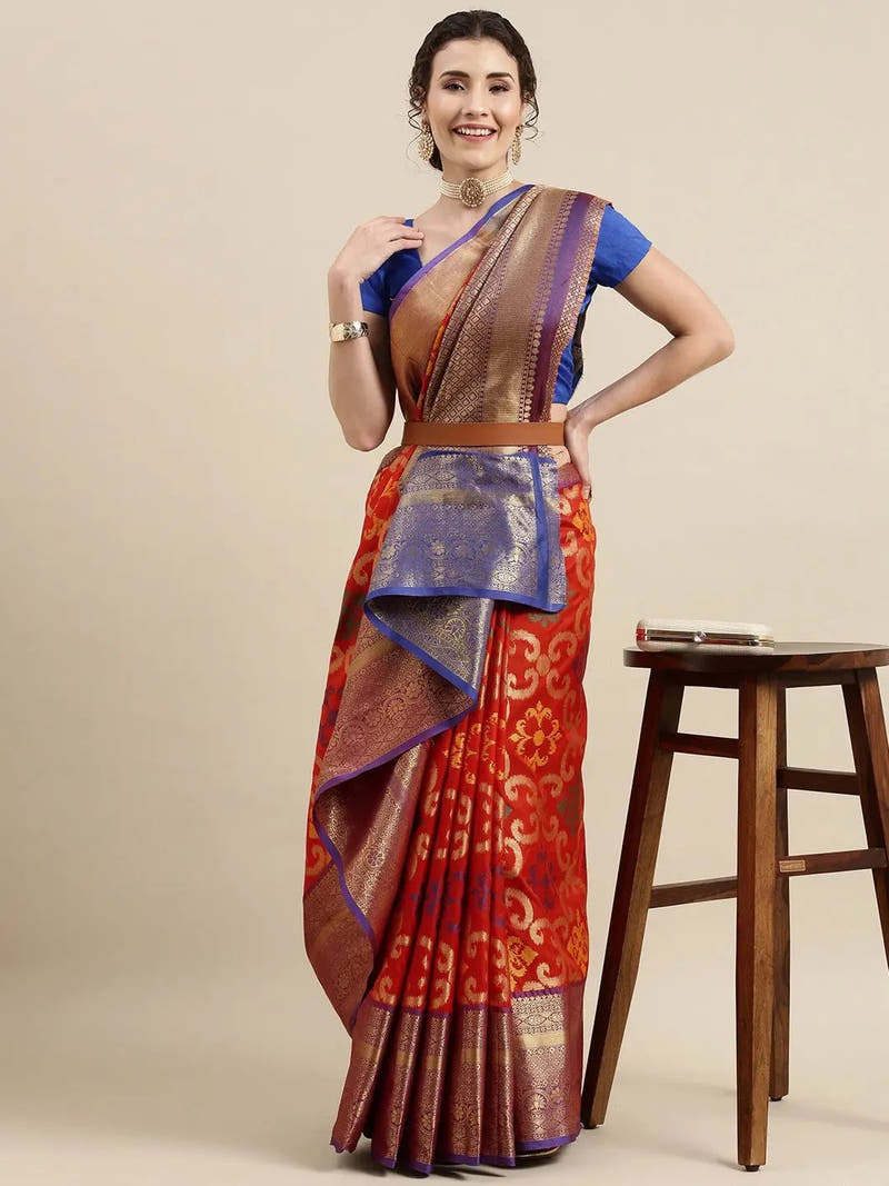 Dharmavaram Soft Silk Festive Wear Saree