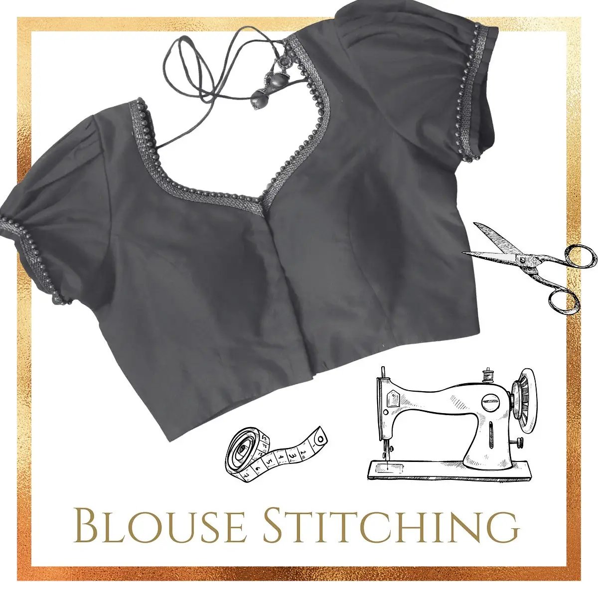 Customised Blouse Stitching