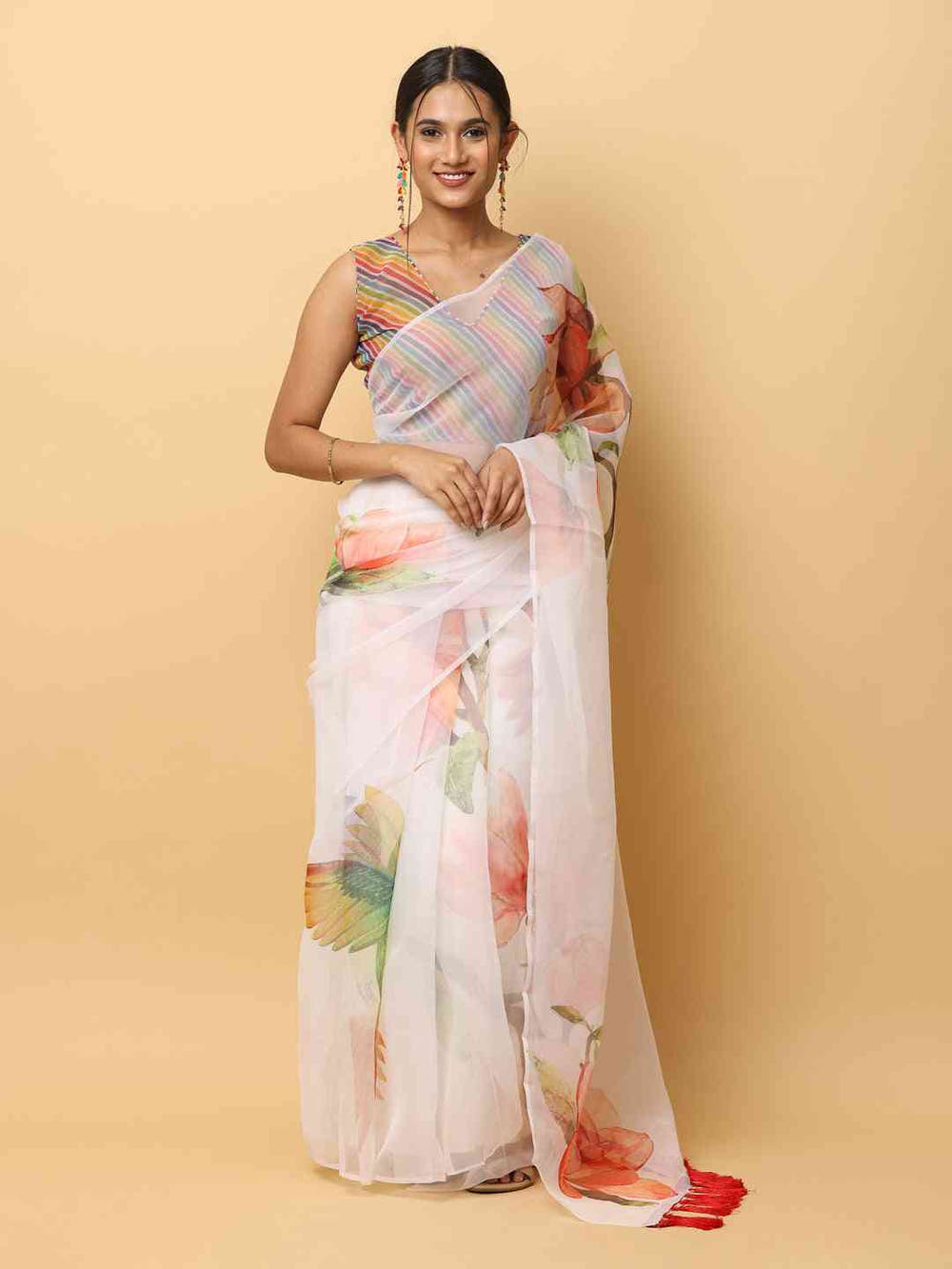 9 Dreamy Sarees for Your Pre-Wedding Photoshoot 2026