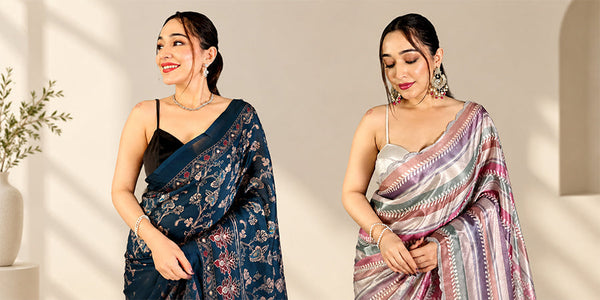 10 Wrinkle-Free Sarees for Destination Weddings 2026