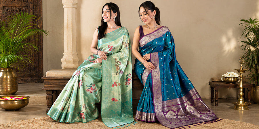 5 Breathable Cotton &amp; Bamboo Silk Sarees for Indian Office Wear