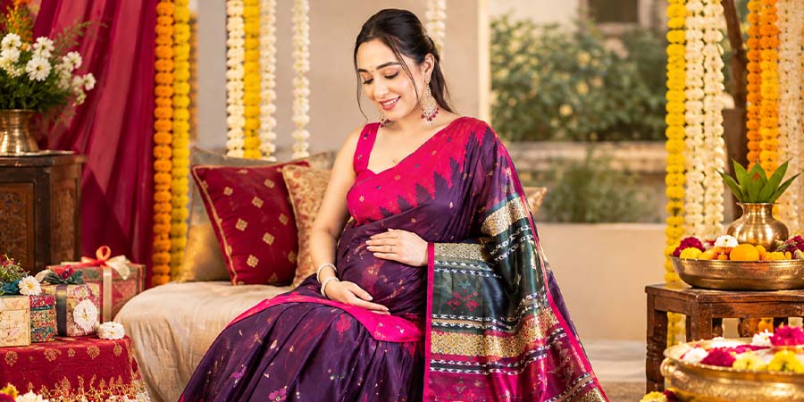 7 Comfortable Sarees to Wear During Pregnancy: Our Guide