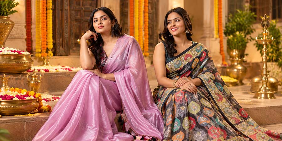 8 Saree Hairstyles to Match Every Fabric & Occasion