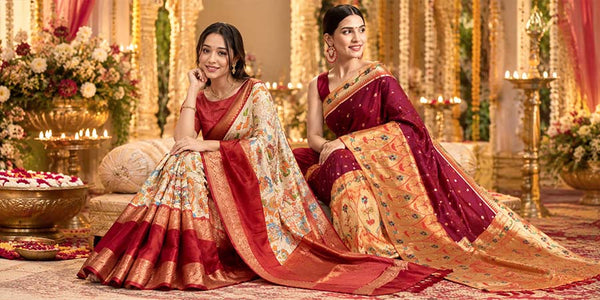 9 Maroon & Wine Sarees to Wear This Wedding Season 2026
