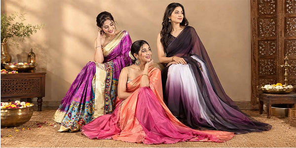 9 Ombre Sarees for Effortless Gradient Glamour in 2026