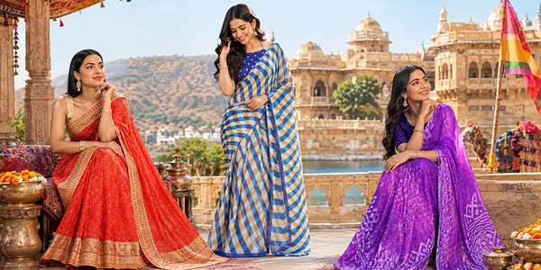 9 Rajasthani Sarees for Timeless Royal Elegance 2026