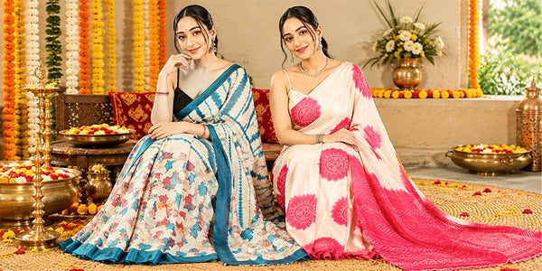 9 Shibori Sarees for a Dazzling Festive Wardrobe 2026