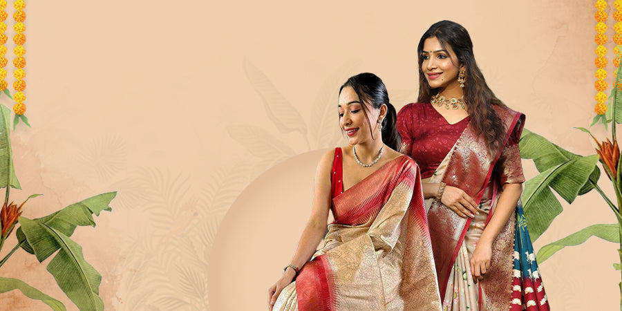 Festive Sarees: Elegant Traditional Attire