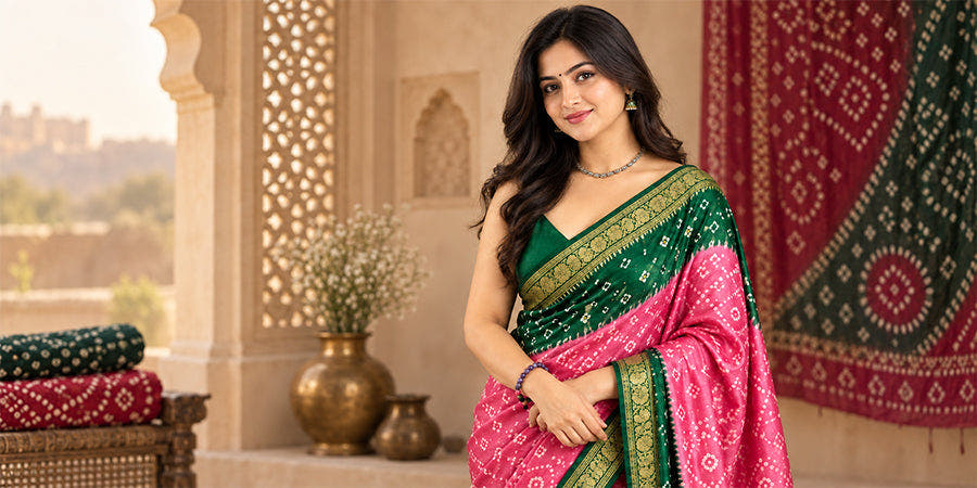 Bandhani Sarees: The Art of a Thousand Knots