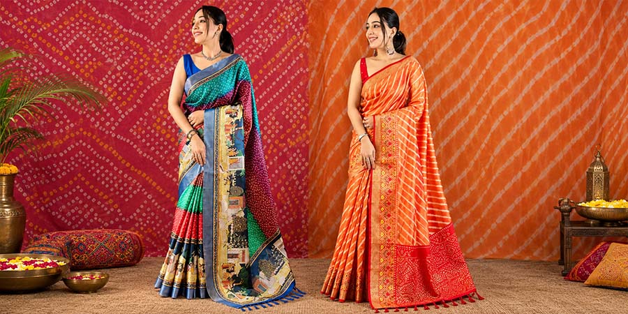 Bandhani vs Leheriya Sarees: What's the Difference?