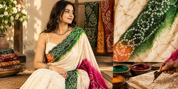 Batik Sarees: Wax, Dye and One-of-a-Kind Patterns