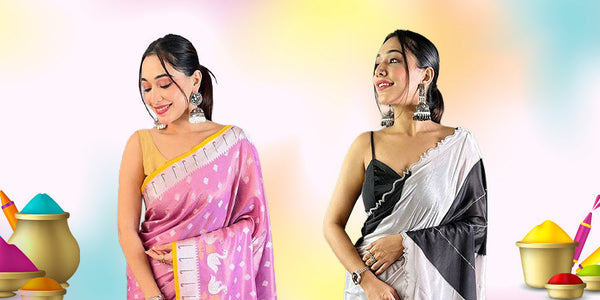 Best Saree Colors to Wear on Holi