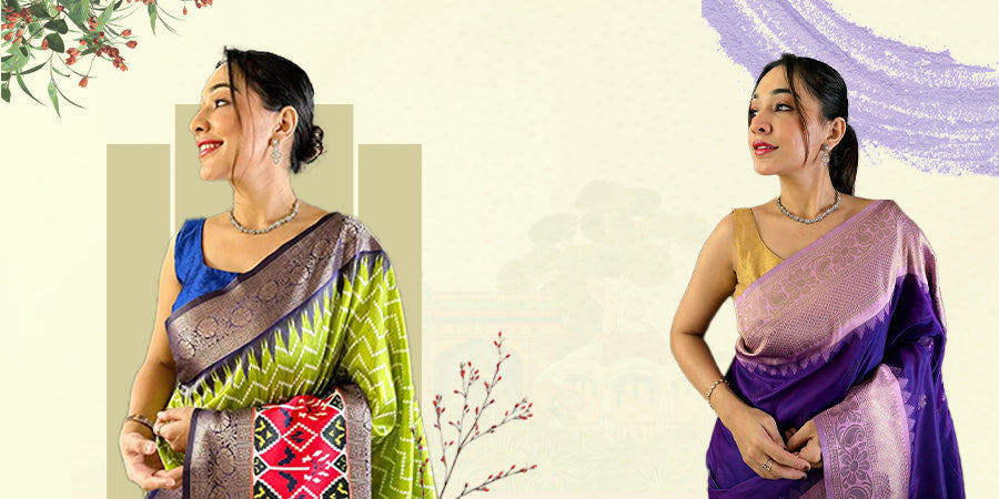 Colorful sarees for gifting
