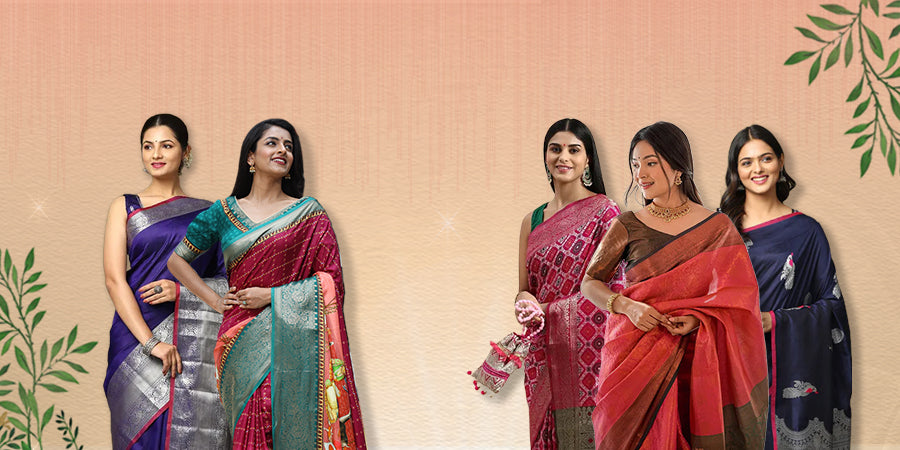 A Dazzling Journey Through Five Beloved Sarees of India with Vastranand