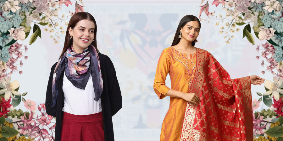 Elegant festive dupatta and scarf trends for 2025–2026
