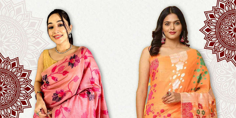Jamdani Sarees Explained: Bengal's Woven Cotton Classic