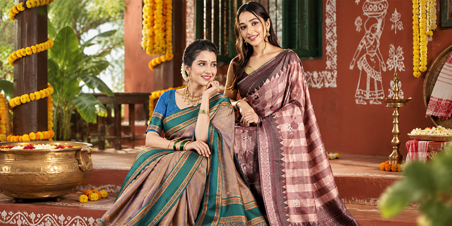 Kantha Work Sarees Explained: Bengal's Running-Stitch Art