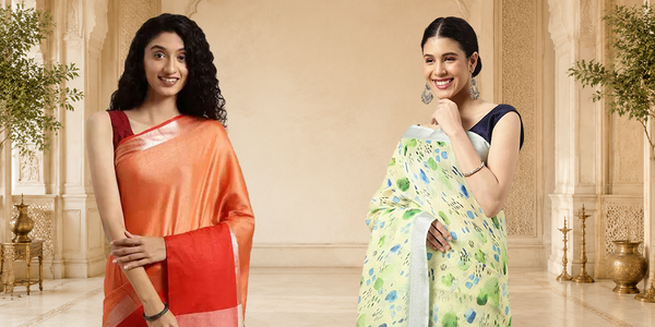 9 Linen Sarees for Effortless Everyday & Festive Style