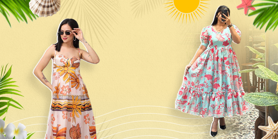 Sunlit summer dresses