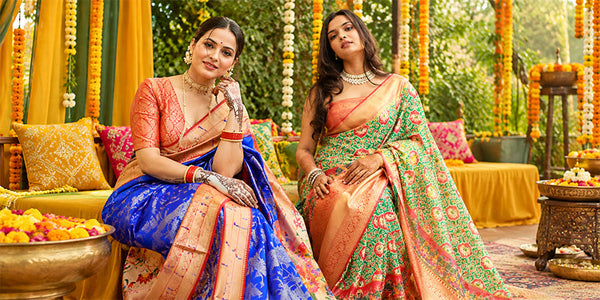 Mehndi Ceremony Sarees: Greens and Every Alternative