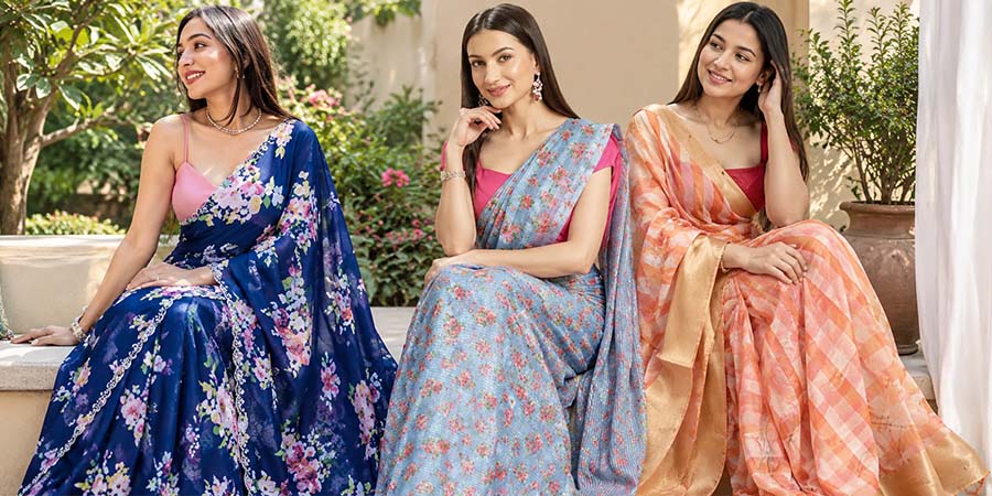 Organza vs Chiffon vs Georgette: Best Saree for Your Body Type