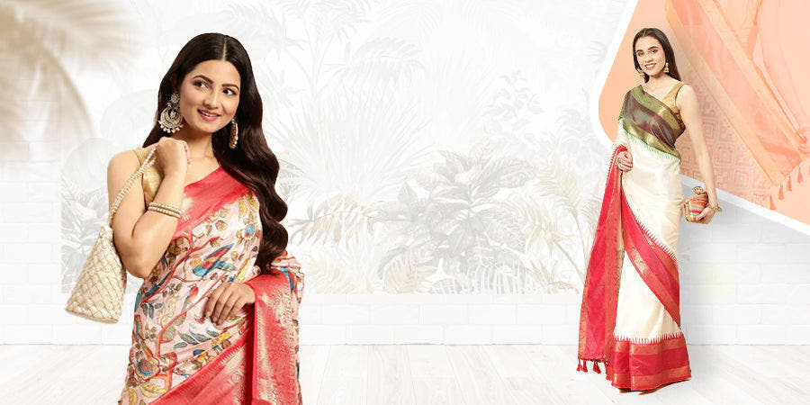 Elegant Pattu Sarees Display