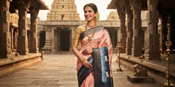 Pichwai Sarees Explained: Nathdwara's Painted Temple Art