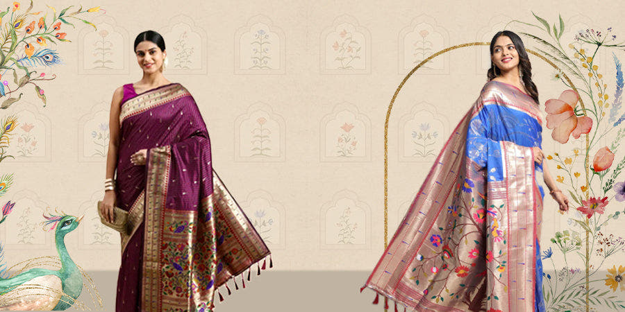 Elegant Paithani Sarees