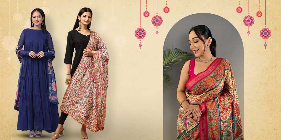 Festive Raksha Bandhan outfits for sisters