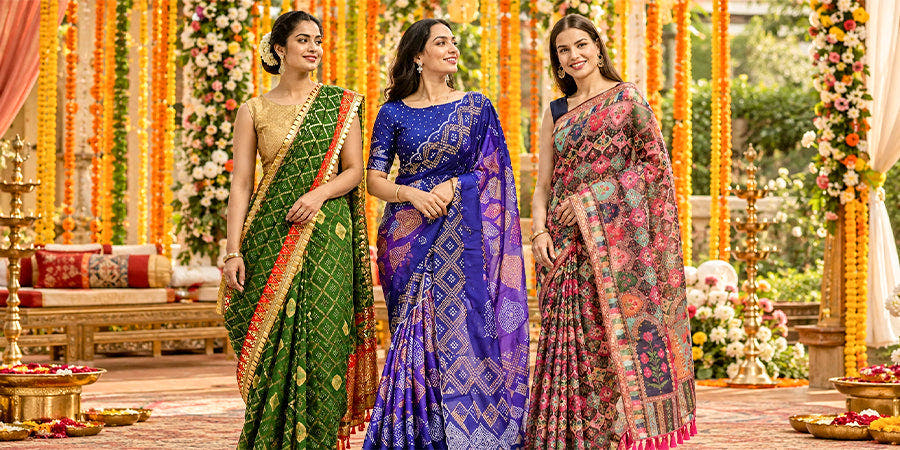 What Saree to Wear to Every Wedding Function