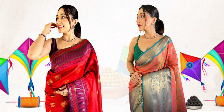 What to Wear for Makar Sankranti & Pongal: Traditional Saree Guide