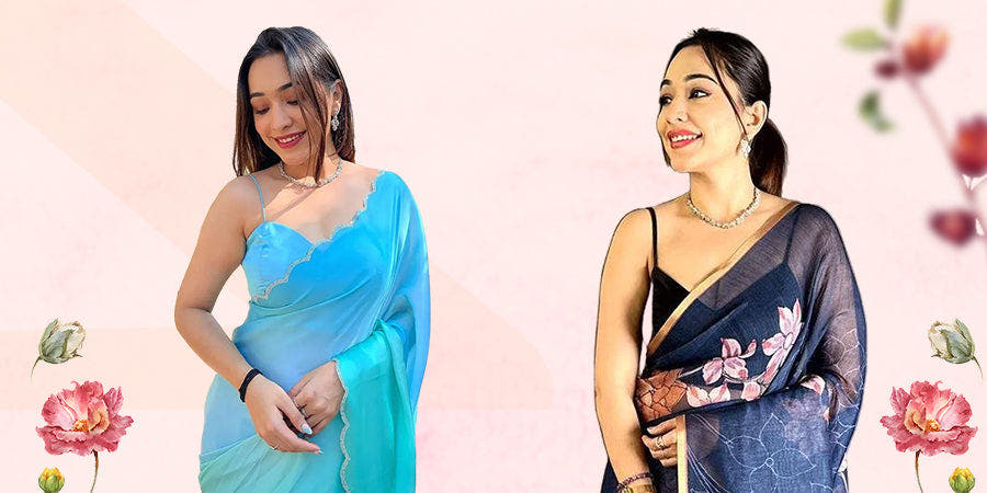Elegant sarees for Indian weather