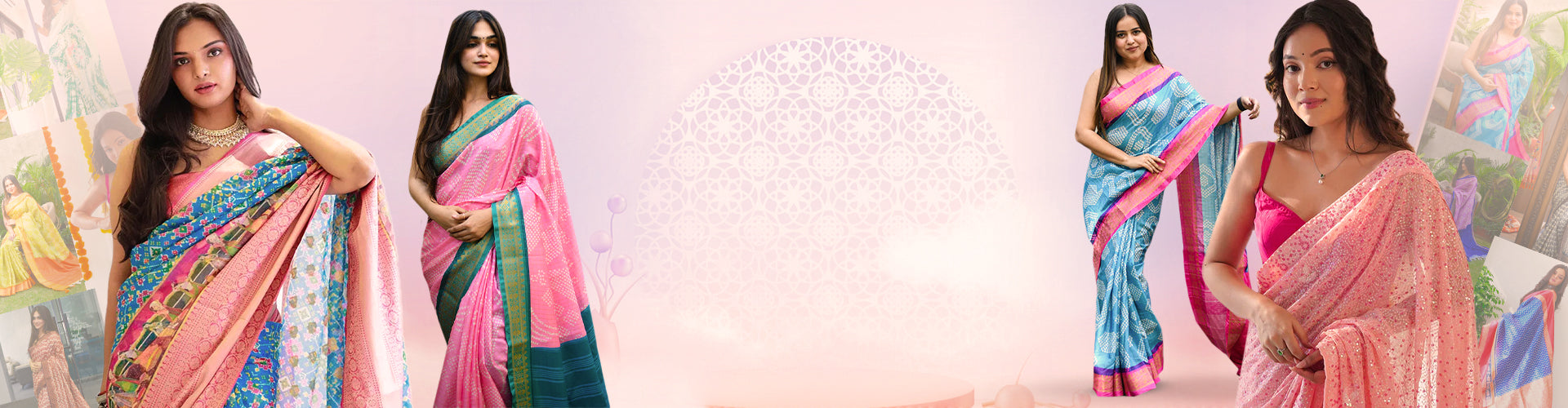 Shop Designer Sarees at Influencer Popup Shop