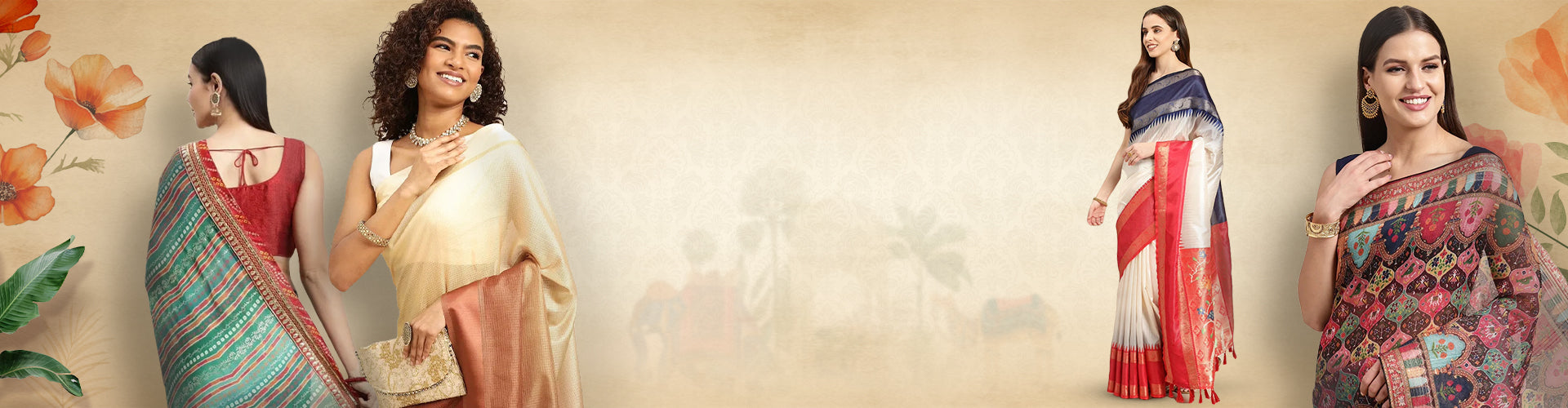 Explore the latest trends in sarees at Vastranand
