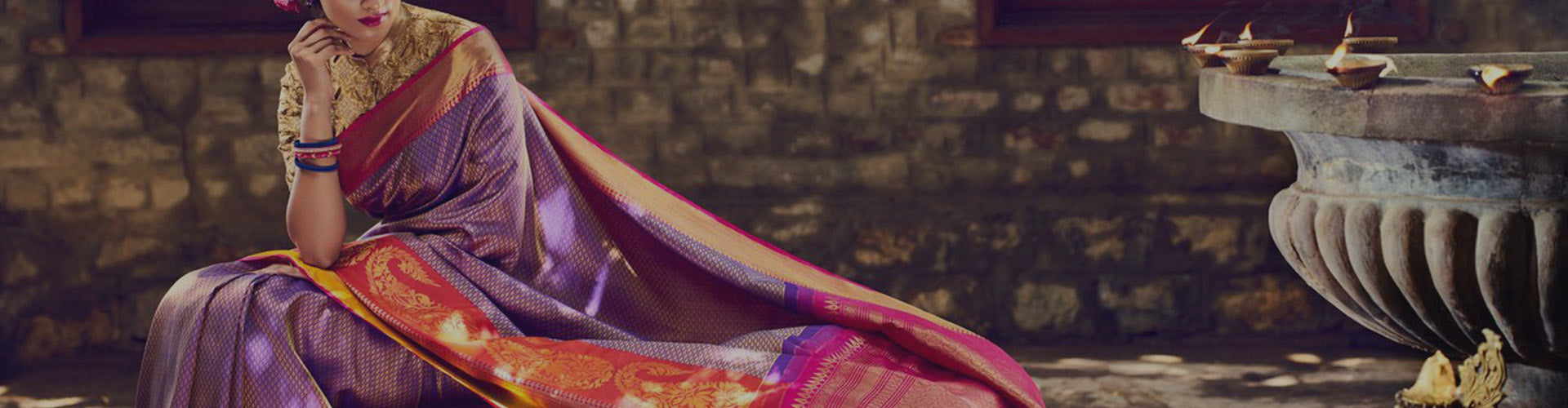 Buy Latest Wedding Sarees for Women Online in India