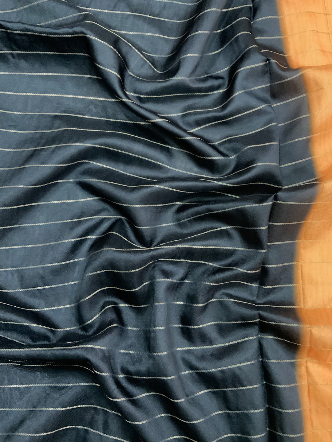 Graceful Soft Silk Satin Chex Saree