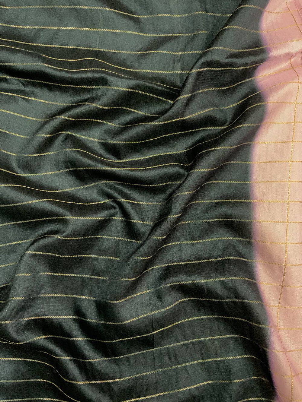 Regal Soft Silk Satin Chex Saree