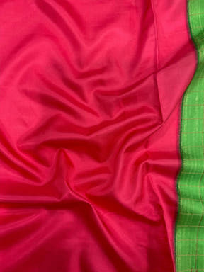 Heritage Soft Silk Satin Chex Saree