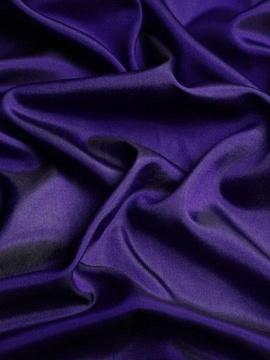 Purple Kanjivaaram Pattu Border Soft Silk Saree